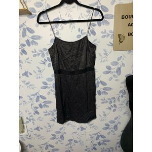 Zara Silky Dainty Little Black Dress